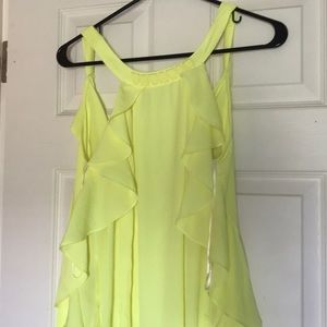 Bright Yellow Dress